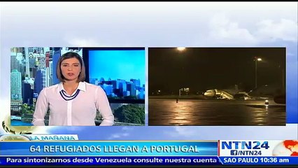 Portugal recibe a 64 refugiados en su mayoría de Siria e Irak que distribuirá por todo el país