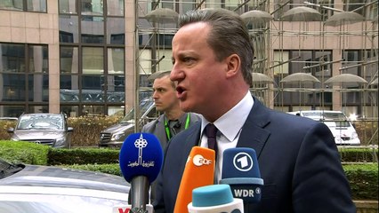 Cameron: 'It's in our interest' To help Europe's borders