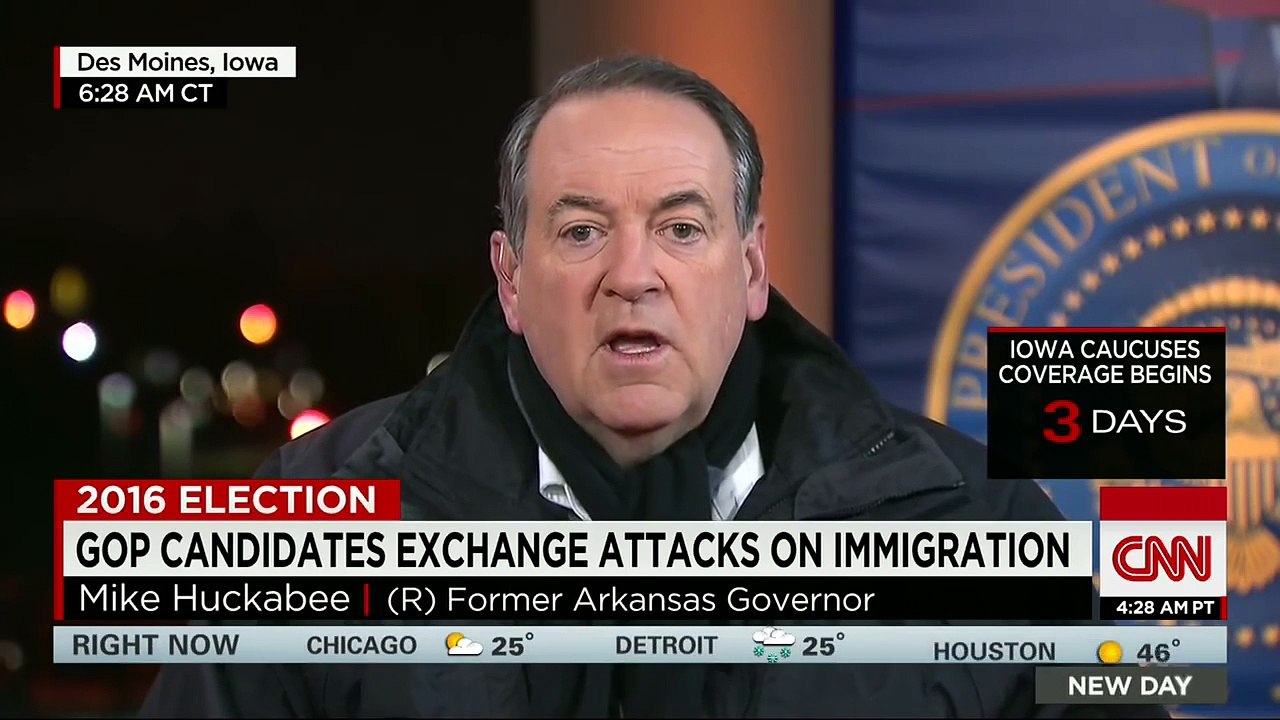 Huckabee: Ted Cruz changed positions on many policies