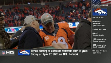 What was Elway's role during Peyton's career in Denver?