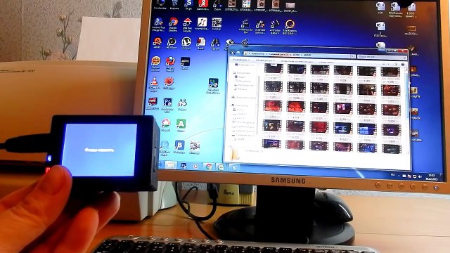Экшн КАМЕРА SJ7000 WiFi как перенести информацию с камеры на компьютер