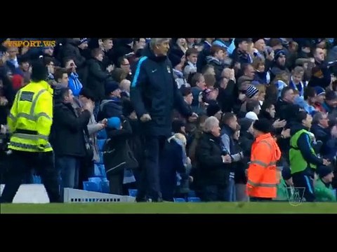 Yaya Toure Goal - Manchester City vs Aston Villa 1-0 - 05/03/2016 Premier League