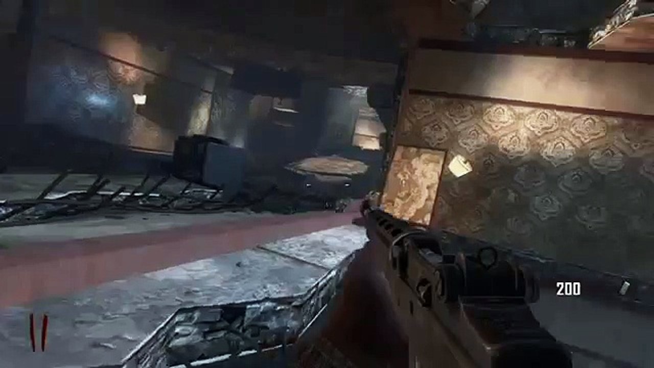 Black Ops 2 Zombies Glitches -  Die Rise  Invincibility Barrier Glitch - Zombies Pile Up Spot!