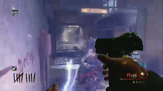 Black Ops 2 Zombies MOB OF THE DEAD NEW ELECTRIC CHERRY PERK GAMEPLAY - UPRISING DLC GAMEPLAY