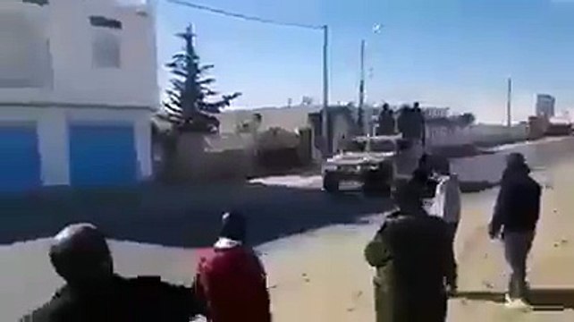 لحظة القبض على إرهابي في بن قردان شي يوقف المخ