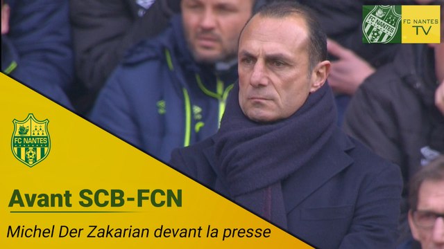 SCB-FCN : Michel Der Zakarian devant la presse