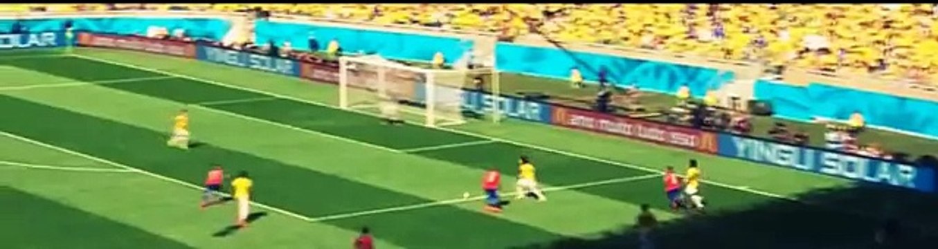 Бразилия - Чили 1 -1(Все голы и пенальти) Чемпионат Мира в Бразилии