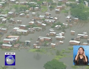 Evacuan a familias por inundación en el cantón Milagro