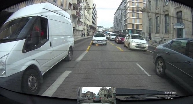Road rage à Grenoble en Isère
