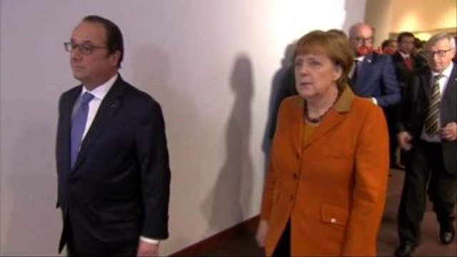 Türkiye-Ab Zirvesi'nin Ardından Liderler Aile Fotoğrafı Çektirdi