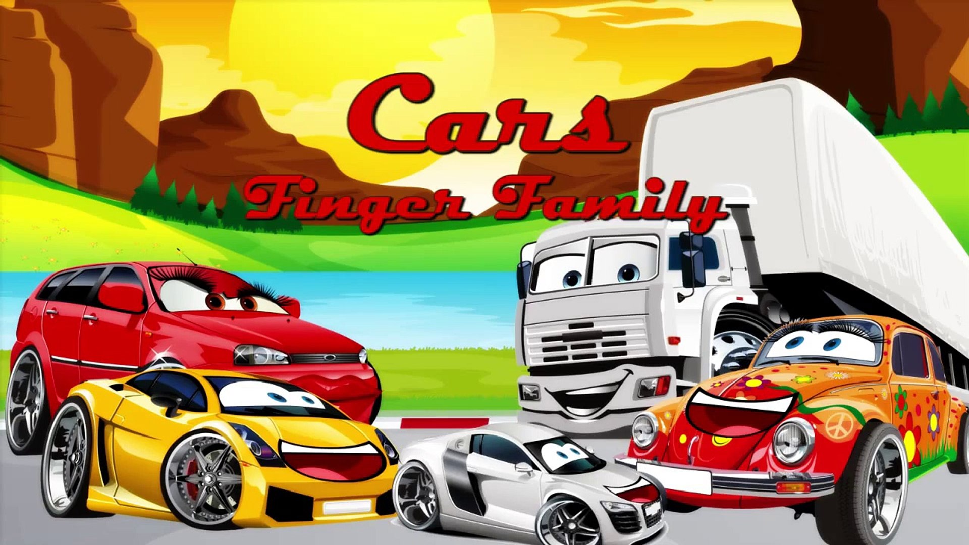 Finger Family Cars Rhymes for Children Cars Song Fan Made - Vidéo  Dailymotion
