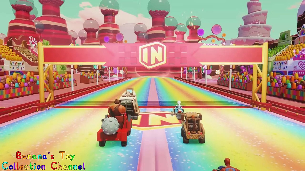 Spider Man Racing Car Finger Family Songs Nursery Rhyme for Children | Kids Songs by Banan