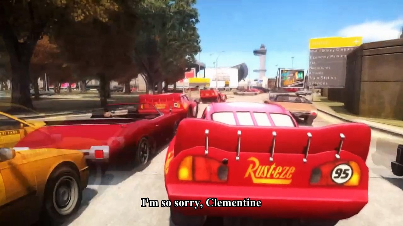 Spiderman Songs Lyrics ♫ Clementine ♫ Hulk and Spider-man meets Disney Lightning McQueen Cars