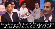 Baap Baap Hota Hai Aur Beta Beta Virender Sehwag Insults Shoaib Akhter Infront Of Sharukh Khan