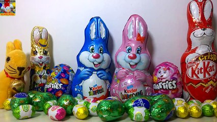 Happy Easter! Kinder Surprise Bunny Unboxing Easter Chocolate Eggs
