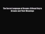 [Download PDF] The Secret Language of Dreams: A Visual Key to Dreams and Their Meanings  Full
