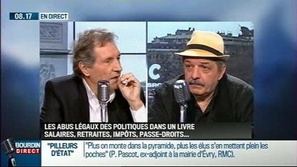 Philippe Pascot  Abus légaux des politiques et son livre Pilleurs d'Etat