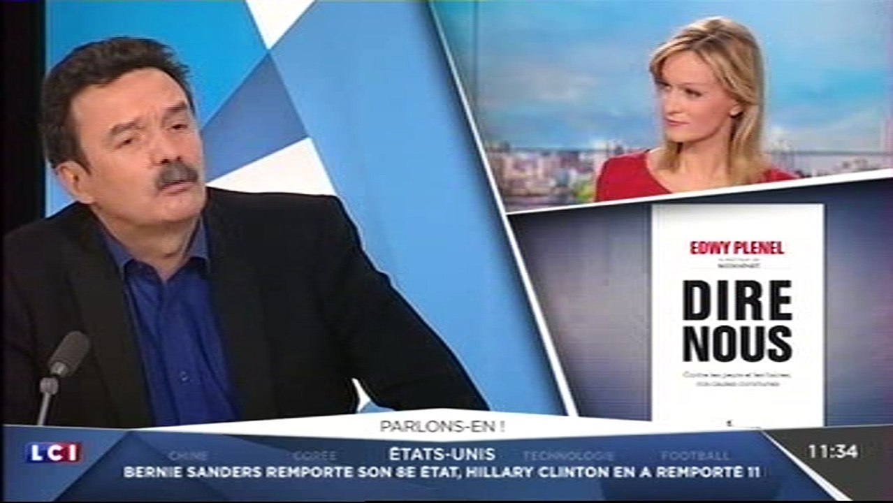 Edwy Plenel et son livre DIRE NOUS