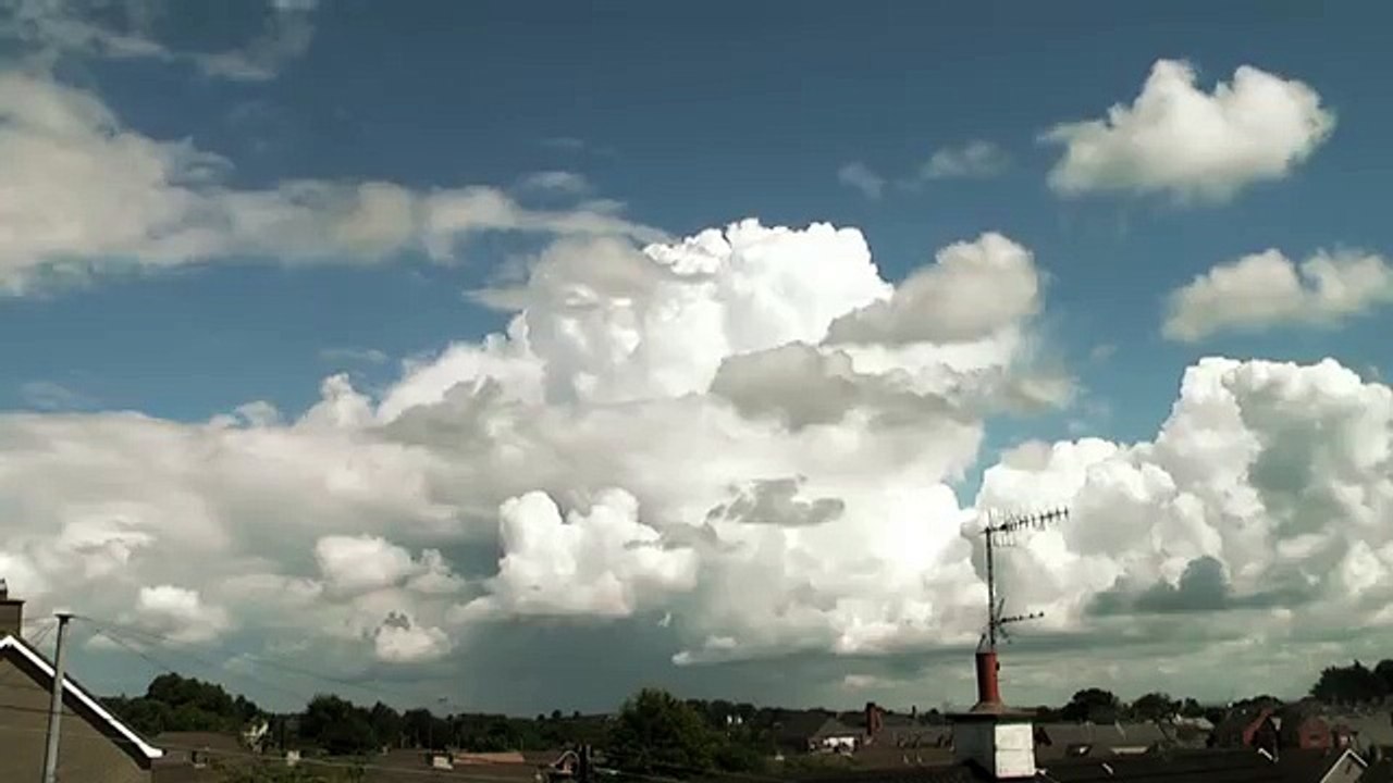 20 second time-lapse of sky west
