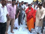 Vasundhara Raje offers prayers on Maha Shivratri in Jaipur