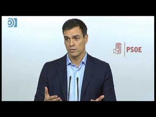 Pedro Sánchez: "Detrás de mí tengo 131 diputados"