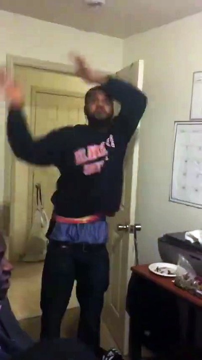 Watchin him Milly Rock to Adele’s song hello