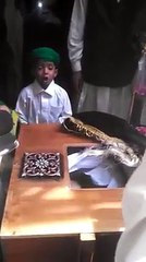 [HQ] Mumtaz Qadri's Son On His Father Funeral