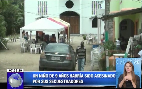 Niño de nueve años habría sido asesinado por sus secuestradores