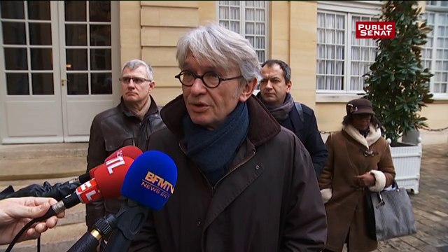 Jean-Claude Mailly (FO), Philippe Martinez (CGT) et Laurent Berger (CFDT) sur la loi travail