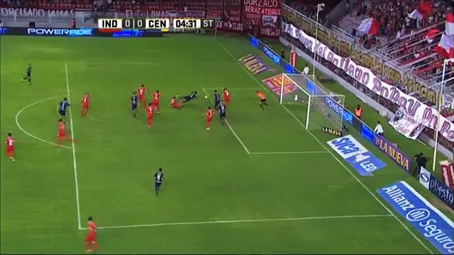 Gol de Larrondo. Independiente 0 - Rosario Central 1. Fecha 3. Primera División 2016.