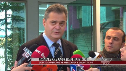 Rama përplaset me Blushin - News, Lajme - Vizion Plus