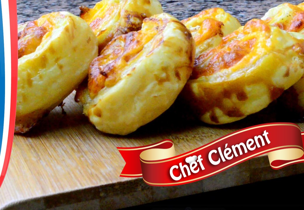 Recette : Roulés feuilletés au bacon et cheddar