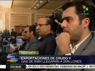 Download Video: Irán exportará en marzo 2 millones de barriles de gas y crudo diarios