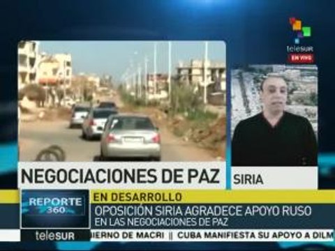 Oposición siria reconoce reducción de violaciones a cese al fuego