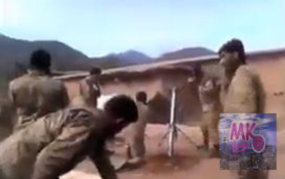 Footage of Pakistan Army Troops Providing Mortar Fire Cover in North Waziristan