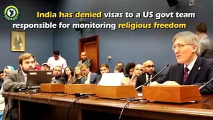 India Denies Visa to Religious Freedom Monitoring Group