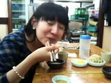 Eating of the killer octopus in Seoul, Korea!