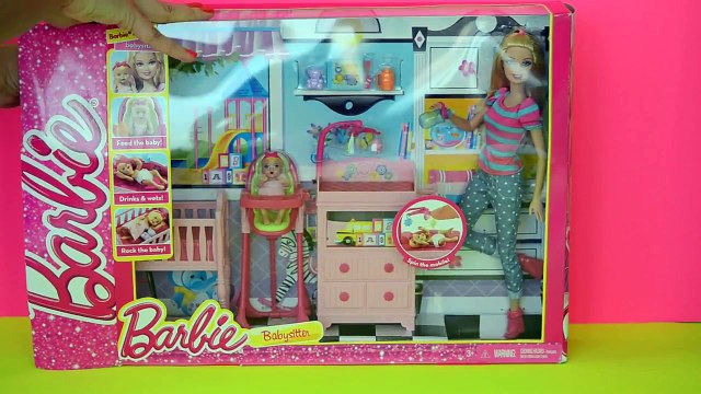 Barbie Babysitter Boneca Barbie Profissoes Barbie em Portugues Completo DisneyTopToys