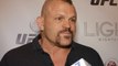 Chuck Liddell media scrum at EA UFC 2 launch in Las Vegas
