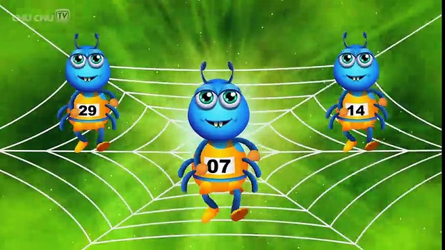 Itsy Bitsy Spider Nursery Rhyme With Lyrics - Cartoon Animation Rhymes & Songs for Children