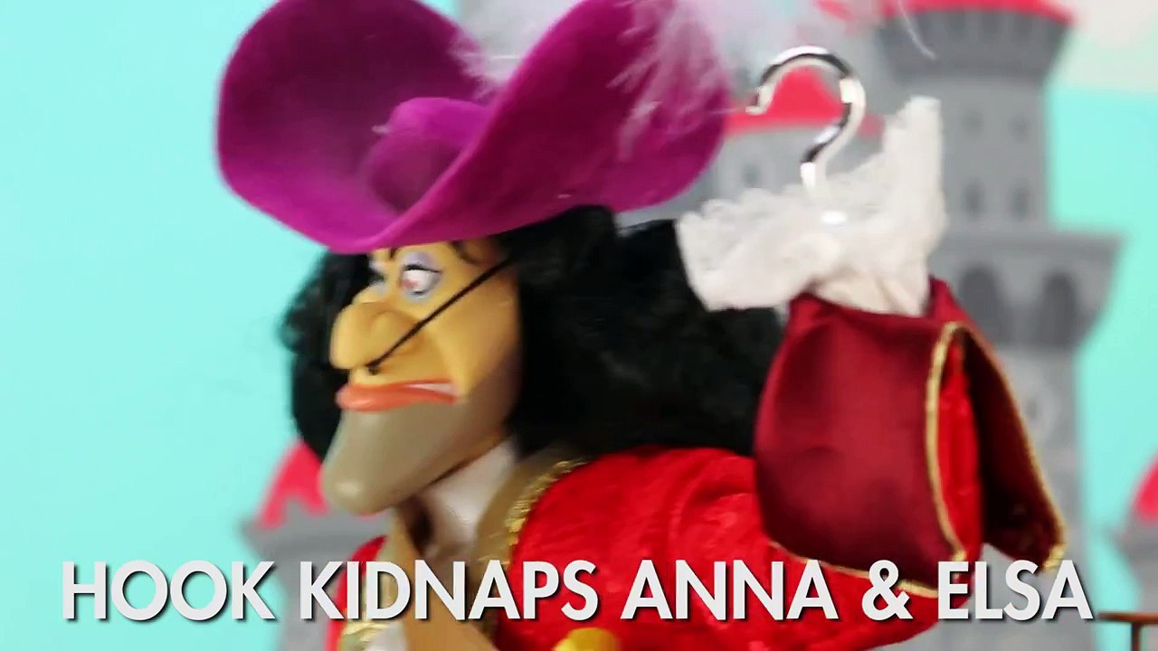 Anna and Elsa Kidnapped by Hans and Captain Hook. Who will Save Anna