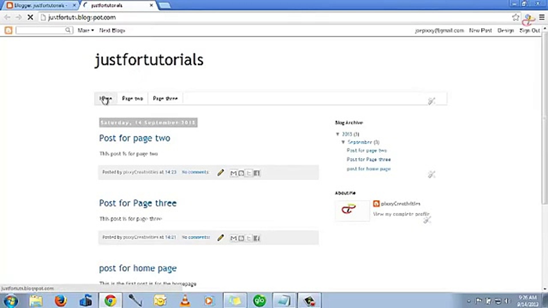 ⁣How To Make Posts Appear Under Different Pages In Blogger