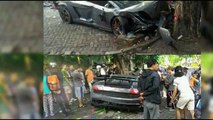 Video Rekaman Balapan Maut Lamborghini Vs Ferrari di Surabaya