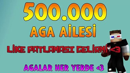 Minecraft'ta 500 BİN ABONE ÖZEL! (Hayatım) (Trend Videos)