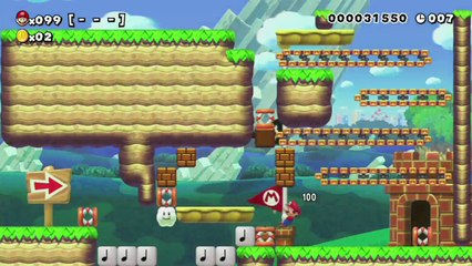 Super Mario Maker - 100 Mario Challenge 0-039 Normal - Samus Reward