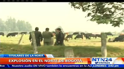 Explosión en vía de departamento colombiano de Cundinamarca deja 6 heridos leves