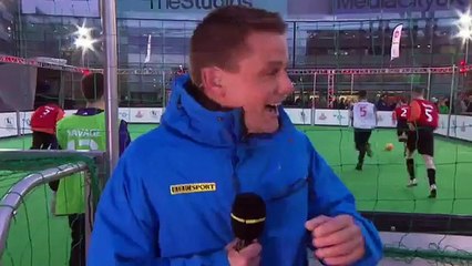 BBC-ejevog novinara lopta pogodila u glavu