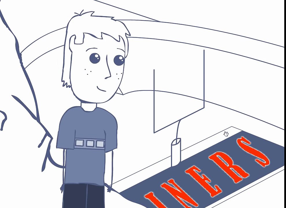 Gus vs Machete Man – Rooster Teeth Animated Adventures