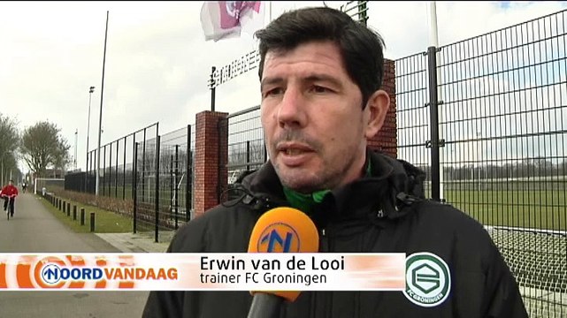 Bekijk hier het interview met Van de Looi na de uitlooptraining - RTV Noord