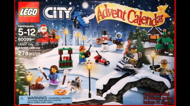 LEGO CITY & FRIENDS 2015 CHRISTMAS ADVENT CALENDARS 60099 41102 PICTURE REVIEW